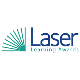 Laser logo portal