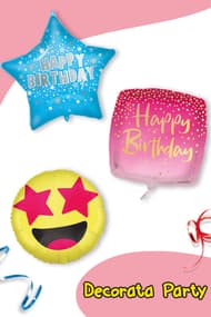 Decorated Foil Balloons by Procos