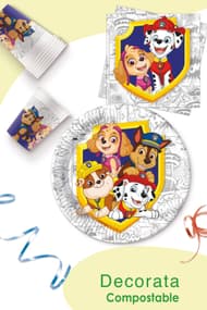 Paw Patrol Yelp For Action Compostable by Procos
