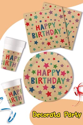 Kraft Happy Birthday with Stars by Procos