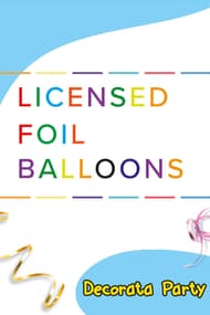 Licensed Foil Balloons by Procos