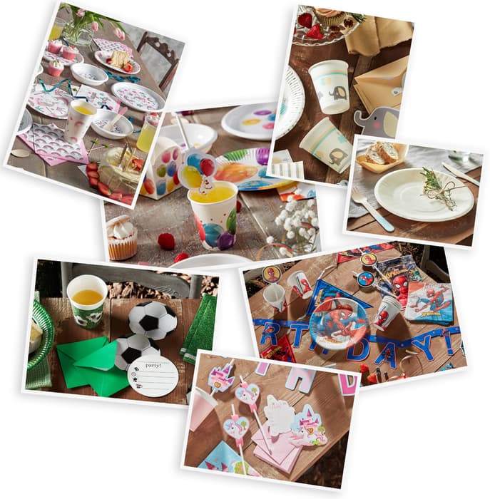 Procos partyware; everything you need for a fabulous party.