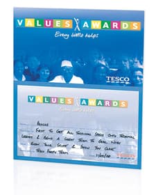 Tesco Values Award - Procos