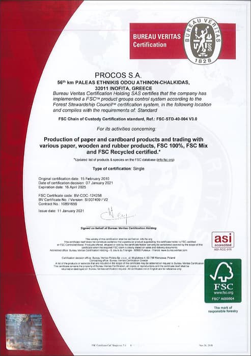 Fsc Certification