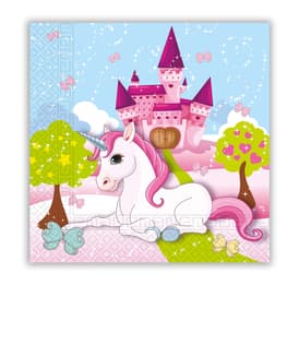 Decorata Unicorn - Two-ply Paper Napkins 33x33 cm - 85673