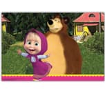 Masha And The Bear - Plastic Tablecover 120x180cm - 86515