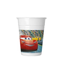 Cars 3 - Plastic Cups 200 ml. - 93557