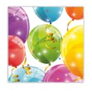 Kokliko Sparkling Balloons - Two-ply Paper Napkins 33x33 cm - 88150