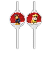 Paw Patrol Ready for Action - Medallion Paper Straws - 90657