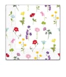 Decorata Everyday Napkin Designs - Flowers Field Three-Ply Paper Napkins 33x33 cm. - 90981