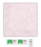 Decorata Solid Color - Home & Industrial Compostable Pink Three-Ply Napkins 33x33 cm FSC - 91499