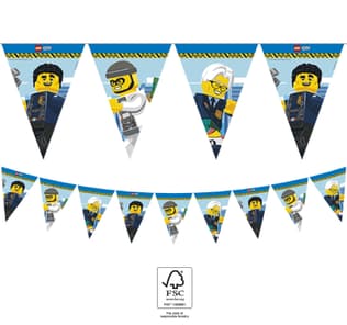 Lego City - Paper Flag Banner FSC. - 92250
