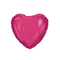 Shaped Foil Balloons - Pink Heart Foil Balloon 46 cm. - 92459