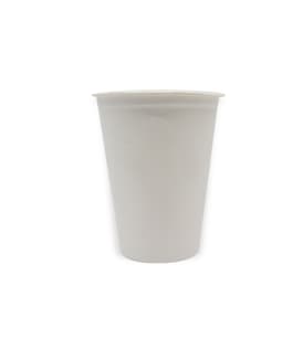 Decorata Sugarcane tableware set - White Sugarcane Cups 200ml. - 92867
