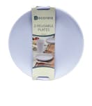 Decorata Reusable Products - Lilac Reusable Plates 20 cm. - 92994