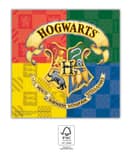 Harry Potter Hogwarts Houses - Two-Ply Paper Napkins 33x33 cm. FSC. - 93366
