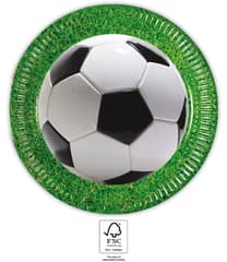 Kokliko Football Party - Paper Plates 23 cm. FSC. - 93429
