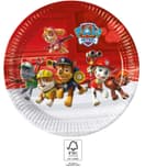 Paw Patrol Ready for Action - Paper Plates 23 cm. FSC. - 93435