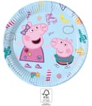 Peppa Pig Messy Play - Paper Plates 23 cm. FSC. - 93436