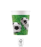 Kokliko Football Party - Paper Cups 200 ml. FSC. - 93464