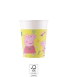 Peppa Pig Messy Play - Paper Cups 200 ml FSC. - 93471