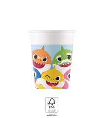 Baby Shark - Paper Cups 200 ml FSC. - 93514