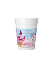 Decorata Unicorn - Plastic Cups 200 ml. - 93549