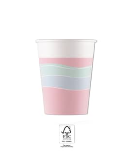Decorata Elegant Party - Paper Cups 200 ml FSC. - 93663