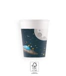 Decorata Rocket Space - Paper Cups 200 ml FSC. - 93735