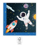 Decorata Rocket Space - Two-Ply Paper Napkins 33x33 cm. FSC. - 93736