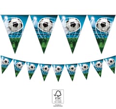 Decorata Soccer Fans - Paper Triangle Flag Banner (9 flags) FSC. - 93750