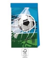 Decorata Soccer Fans - Paper Party Bags FSC. - 93752