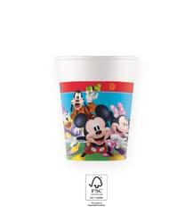 Mickey Rock the House - Paper Cups 200 ml FSC - 93823