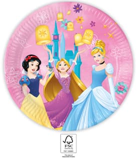 Disney Princess Paper Plates 23 cm. FSC| PROCOS