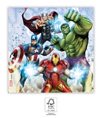 Avengers Infinity Stones - Two-Ply Paper Napkins 33x33 cm. FSC - 93873