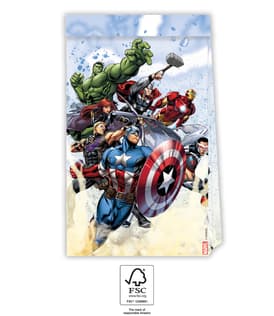 Avengers Infinity Stones - Paper Party Bags FSC - 93877
