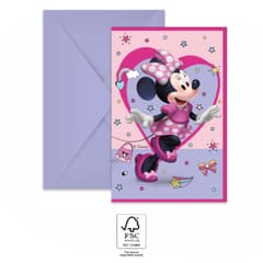 Minnie Junior - Invitations & Envelopes FSC. - 93942