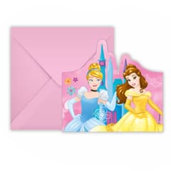 Princess Live Your Story - Die-Cut Invitations & Envelopes FSC. - 93945