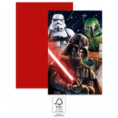 Star Wars Galaxy - Invitations & Envelopes FSC. - 93957