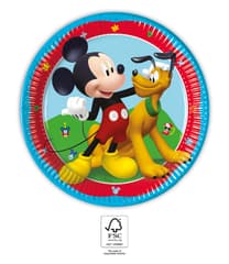 Mickey Rock the House - Paper Plates 20 cm. FSC - 94050