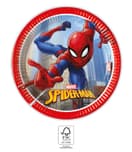 Spider-Man Crime Fighter - Paper Plates 20 cm. FSC. - 94054