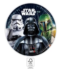 Star Wars Galaxy - Paper Plates 20 cm. FSC. - 94056