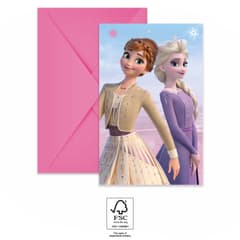 Frozen 2 Wind Spirit - Invitations & Envelopes FSC. - 94057