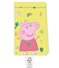 Peppa Pig Messy Play - Paper Party Bags 22 cm. FSC. - 94112