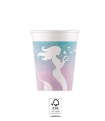 Decorata Elegant Mermaid - Paper Cups 200 ml FSC. - 94143