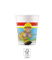 Decorata Firefighters - Paper Cups 200 ml FSC. - 94180
