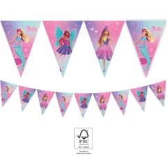Barbie Fantasy - Triangle Flag Banner (9 flags) FSC. - 94569