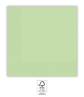 Solid Color - Three-Ply Unicolor Paper Napkins 33x33 cm. FSC.  - 94573
