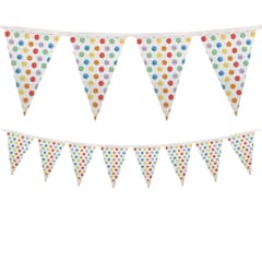 Decorata Reusable Products - Reusable Triangle Party Flag Banner - 94607