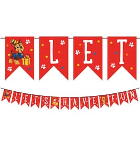Paw Patrol Rescue Heroes - Reusable Party Letter Banner - 94768
